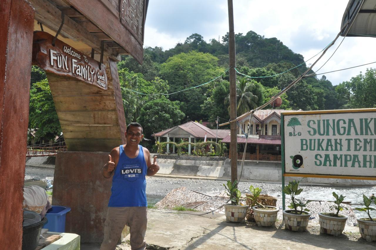 Fun Family Guest House N Jungle Tour Bukit Lawang Exteriér fotografie